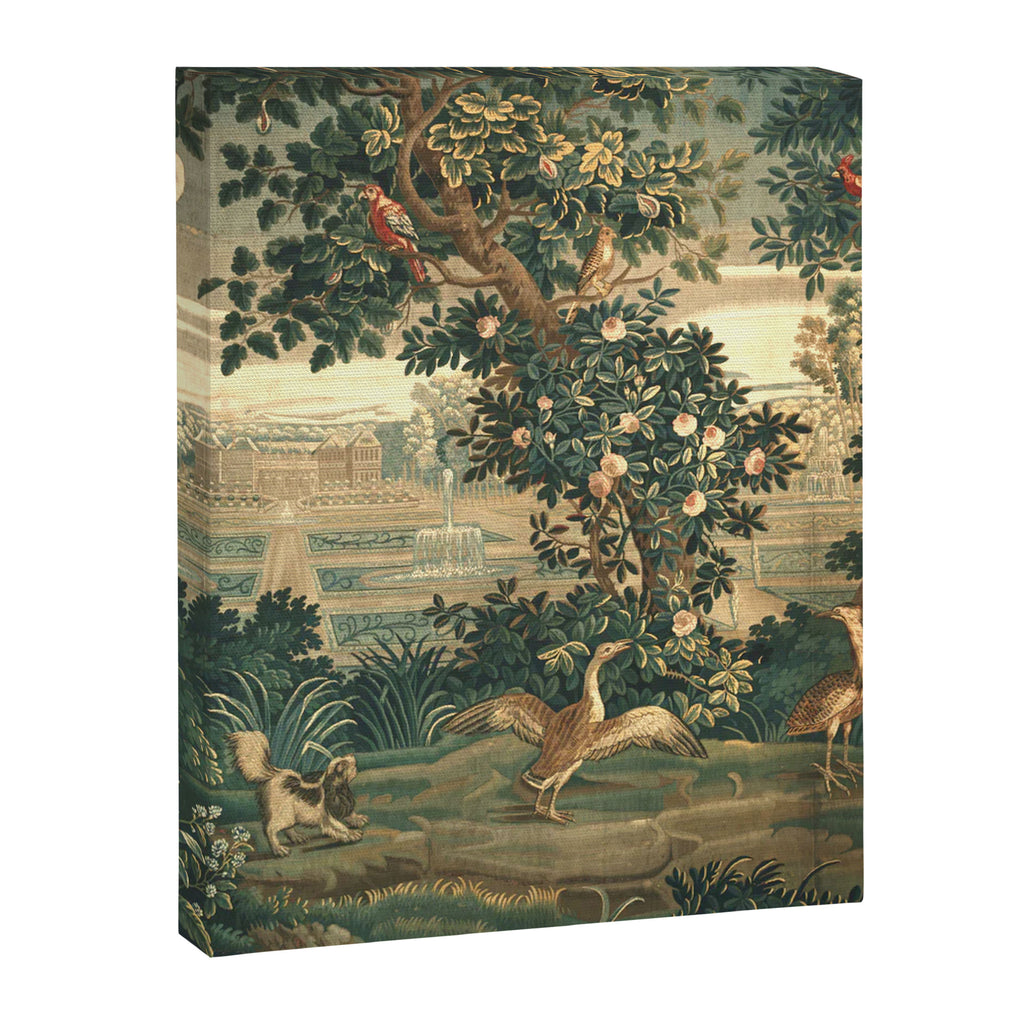 The Widow Guillaume Werniers Verdure Château & Garden Tapestry Canvas Print Gallery Image 8