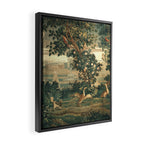 The Widow Guillaume Werniers Verdure Château & Garden Tapestry Framed Canvas Print Gallery Image 2