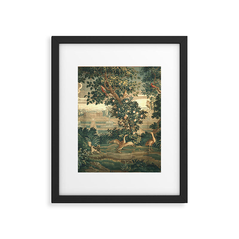 The Widow Guillaume Werniers Verdure Château & Garden Tapestry Framed Art Print Gallery Image 6
