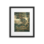 The Widow Guillaume Werniers Verdure Château & Garden Tapestry Framed Art Print Gallery Image 6