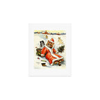 'To Wish You A Merry Christmas' by Louis Wain Art Print Gallery Image 1