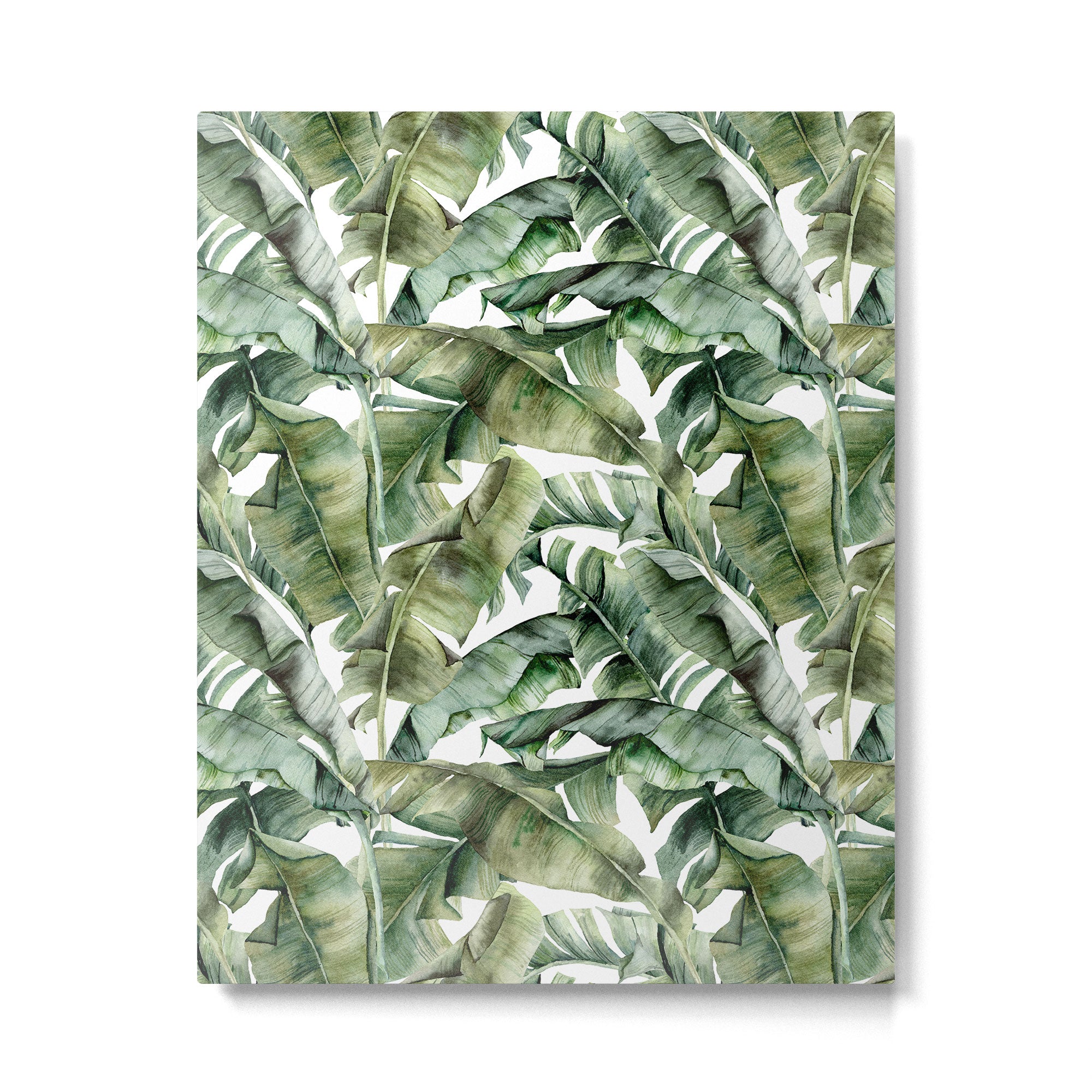 Tropical Banana Leaf Botanical Metal Print Gallery Image 6