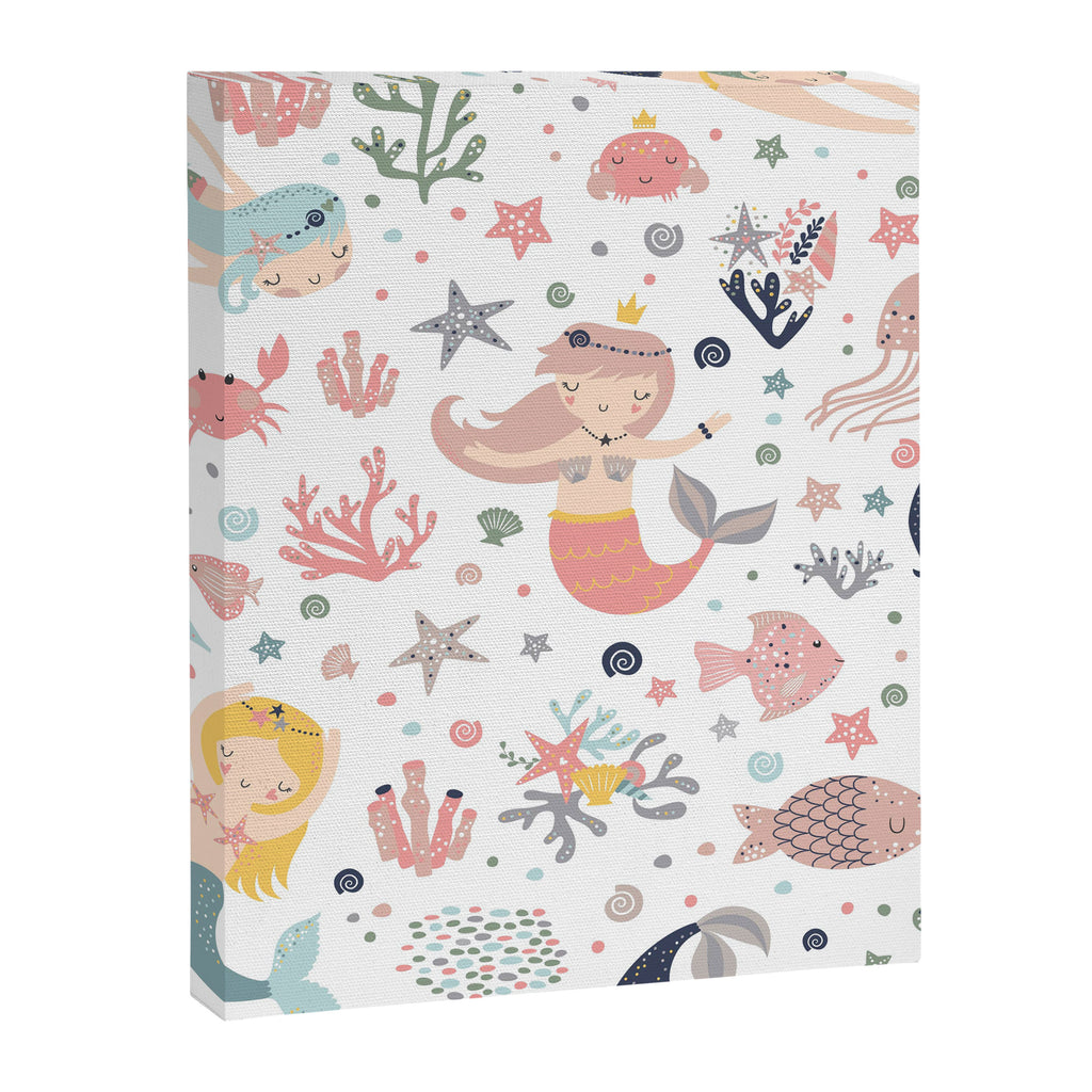 Under The Sea Magical Mermaids & Starfish Canvas Print Gallery Image 8