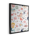 Under The Sea Magical Mermaids & Starfish Framed Canvas Print Gallery Image 2