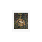 Unicorn In Captivity 'The Lady and the Unicorn' Medieval Tapestry Art Print Gallery Image 1