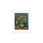 Vincent van Gogh Imperial Fritillaries in a Copper Vase 1887 (High Res & Restored Color Edit) Art Print Gallery Image 1