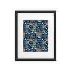 Vintage Chinoiserie Pagoda Bridge Garden Landscape Framed Art Print Gallery Image 6