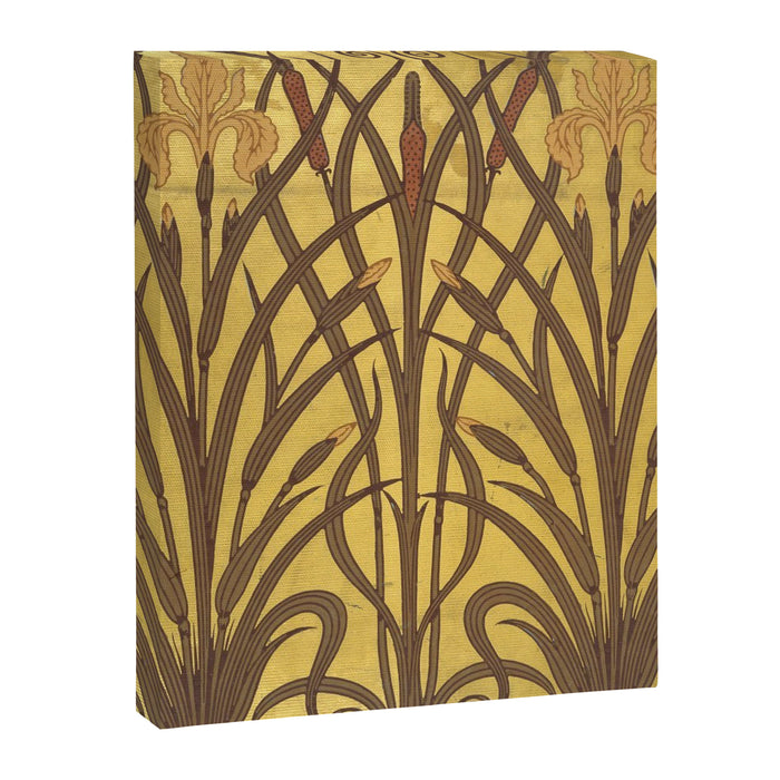 Walter Crane Rush & Iris Art Nouveau Canvas Print Gallery Image 1
