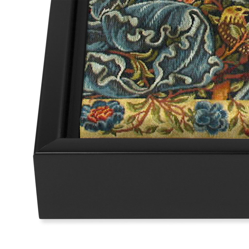 William Morris Acanthus & Vine Framed Canvas Print Gallery Image 3
