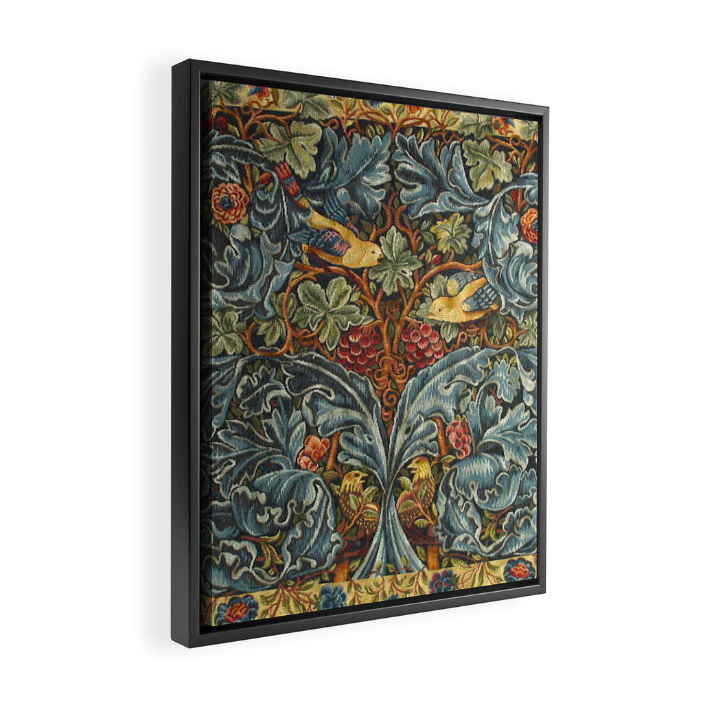 William Morris Acanthus & Vine Framed Canvas Print Gallery Image 2