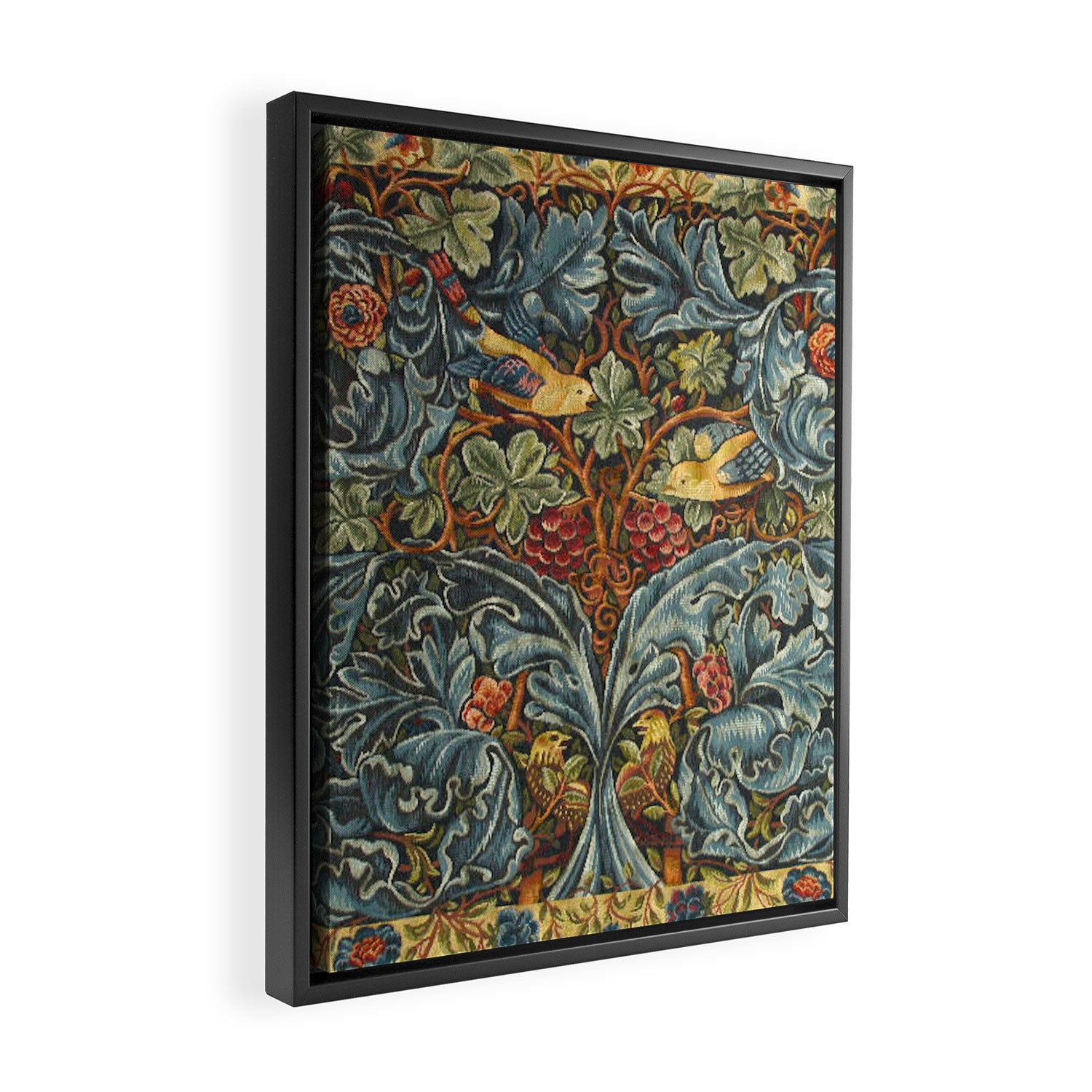 William Morris Acanthus & Vine Framed Canvas Print Gallery Image 2