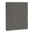 William Morris Acorn Pure Charcoal Gilver Canvas Print Gallery Image 8
