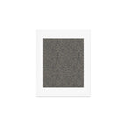 William Morris Acorn Pure Charcoal Gilver Art Print Gallery Image 1