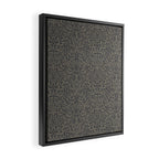 William Morris Acorn Pure Charcoal Gilver Framed Canvas Print Gallery Image 2