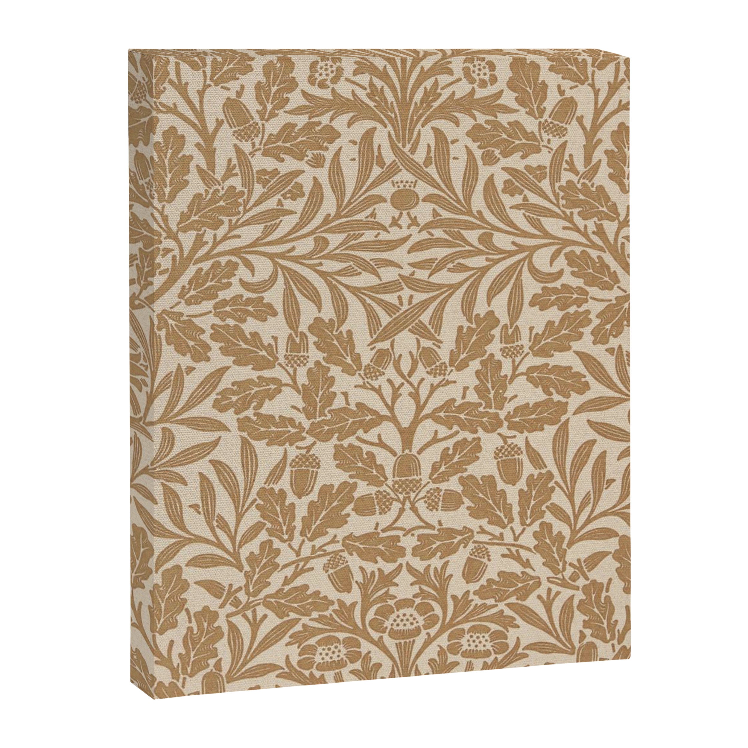 William Morris Acorn Pure Gilver Copper  Canvas Print Gallery Image 8