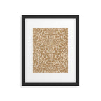 William Morris Acorn Pure Gilver Copper  Framed Art Print Gallery Image 6