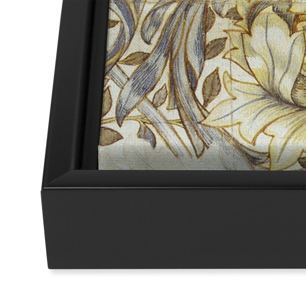 William Morris African Marigold Antique Art Framed Canvas Print Gallery Image 3