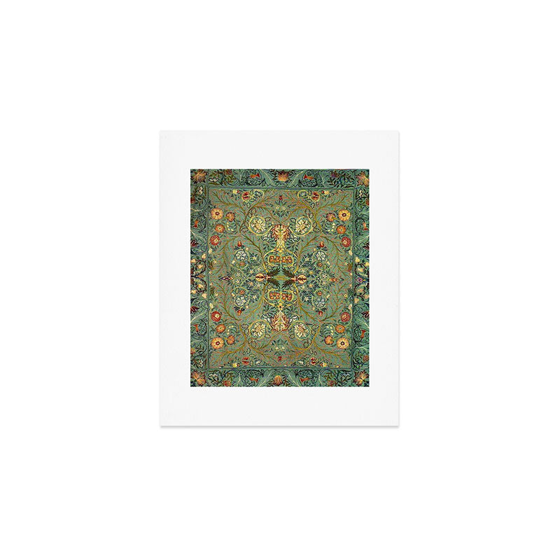 William Morris Antique Acanthus Floral Art Print Gallery Image 1