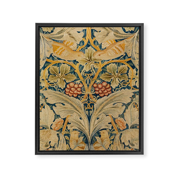 William Morris Antique Acanthus & and Vine  Framed Canvas Print Gallery Image 1