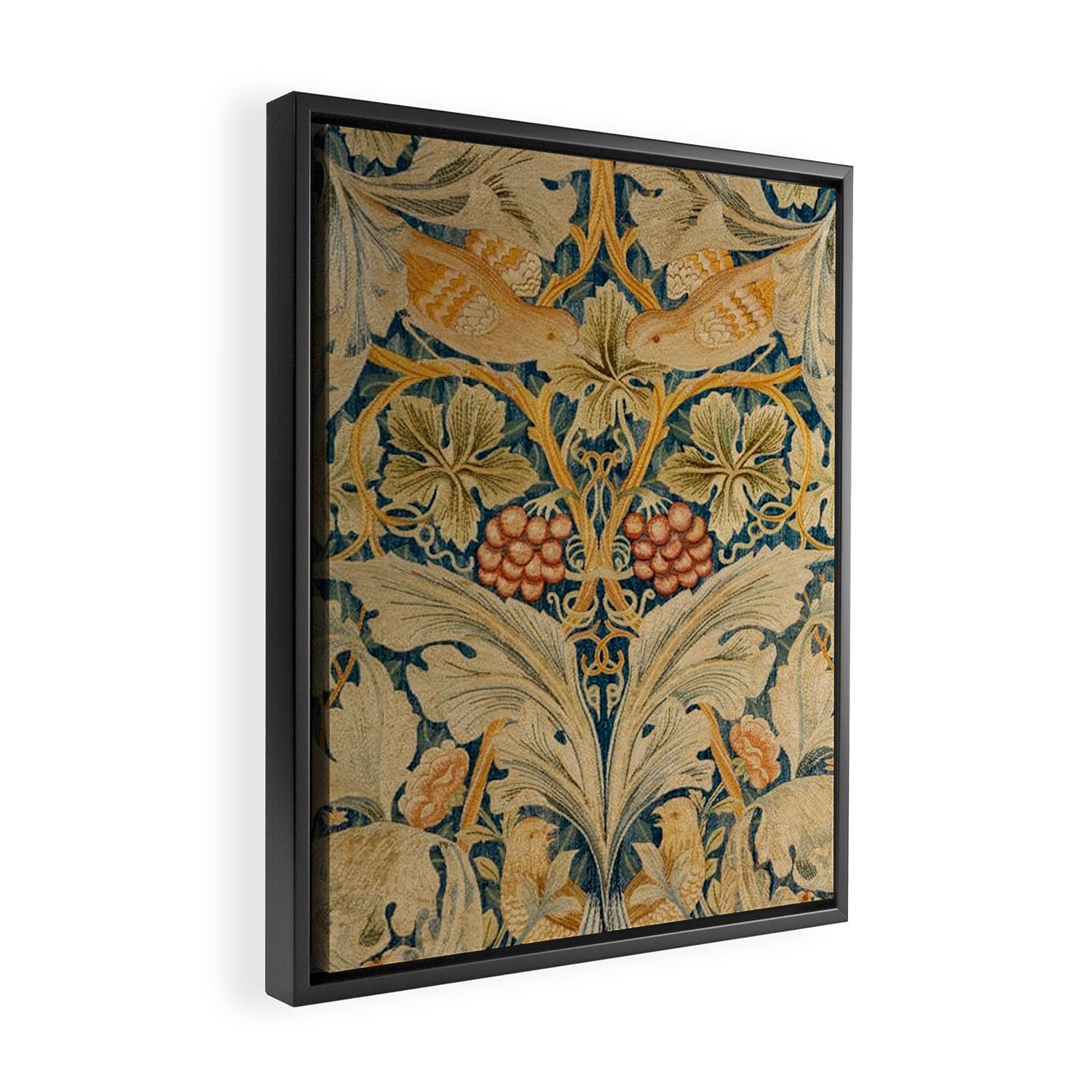 William Morris Antique Acanthus & and Vine  Framed Canvas Print Gallery Image 2