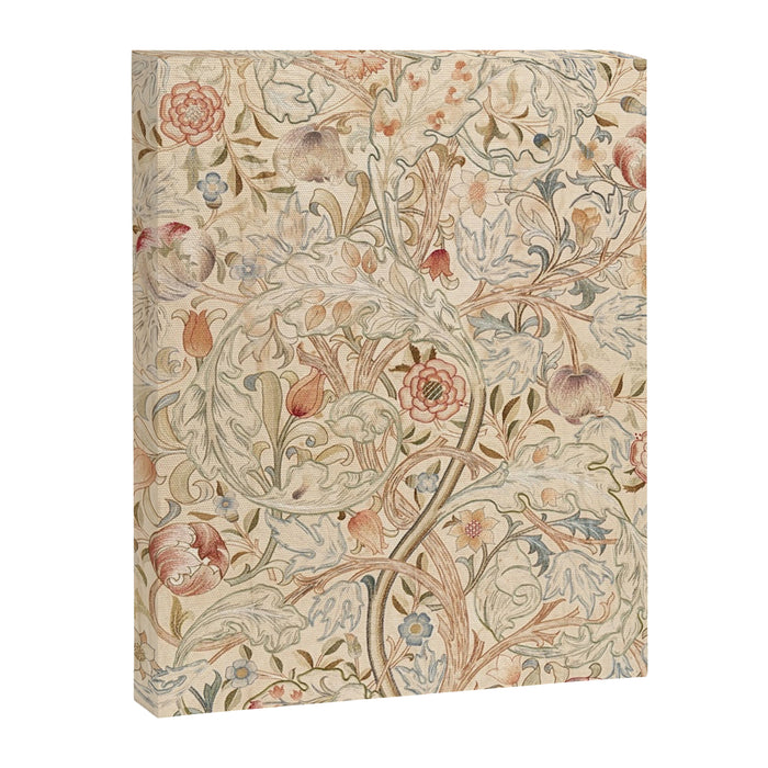 William Morris Antique Acanthus Portiere Pastel Floral Pattern Canvas Print Gallery Image 1