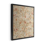 William Morris Antique Acanthus Portiere Pastel Floral Pattern Framed Canvas Print Gallery Image 2