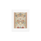 William Morris Antique Floral Embroidery Panel 1875 Art Print Gallery Image 1
