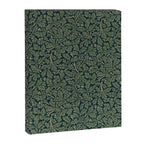 William Morris Antique Oak Leaf Teal Slate Canvas Print Gallery Image 8