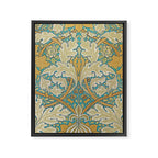 William Morris Antique Palace Floral Framed Canvas Print Gallery Image 8