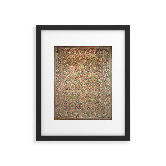 William Morris Antique Persian Floral Framed Art Print Gallery Image 1