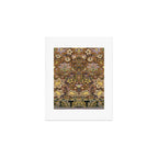 William Morris Antique Redcar Persian Floral Art Print Gallery Image 1