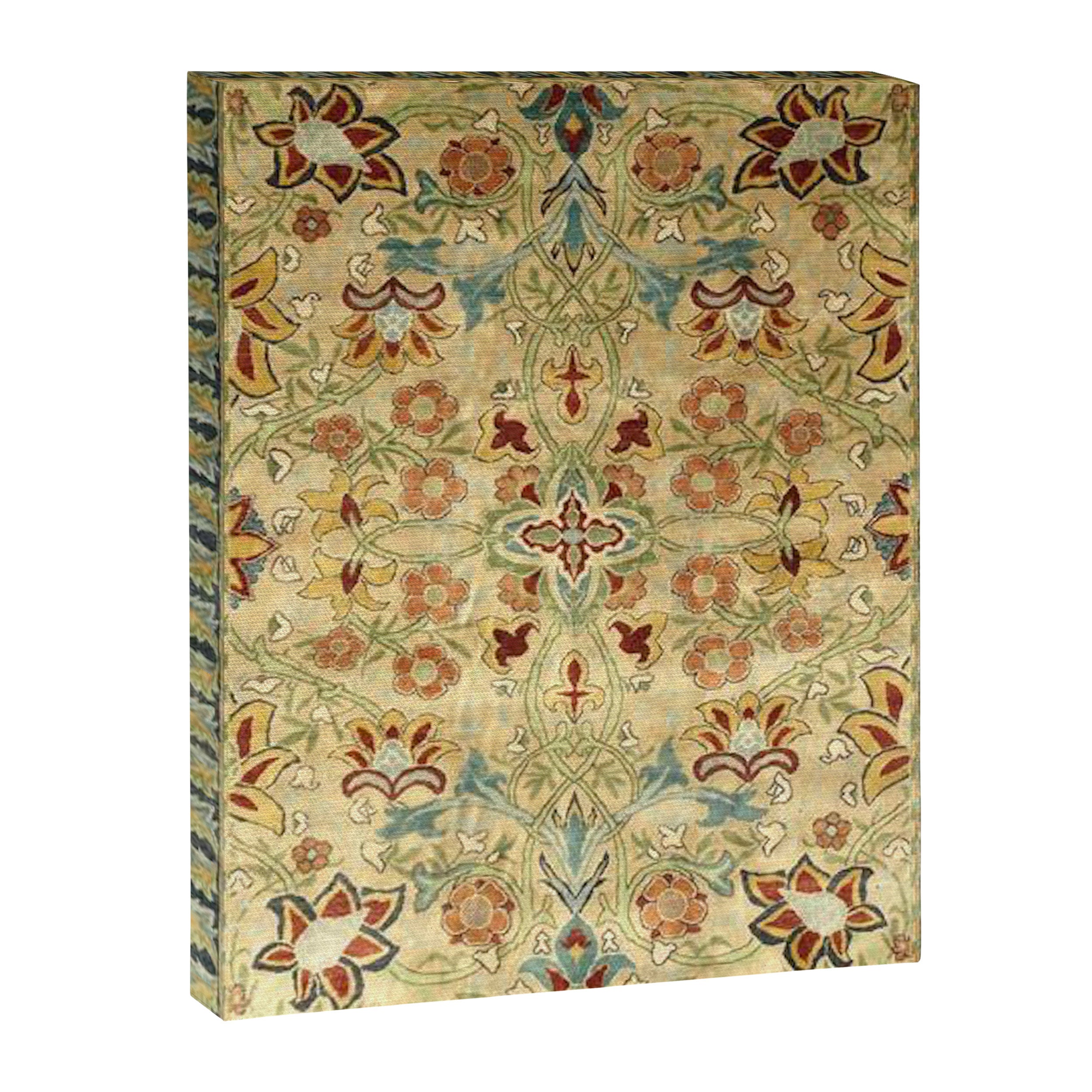 William Morris Antique Redcar Persian Floral Canvas Print Gallery Image 6