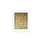 William Morris Antique Redcar Persian Floral Art Print Gallery Image 1