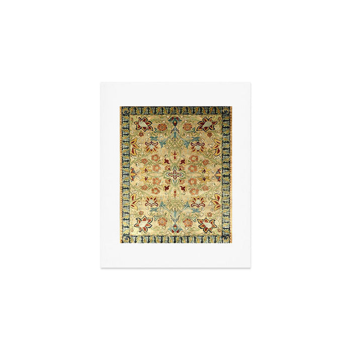 William Morris Antique Redcar Persian Floral Art Print Gallery Image 1