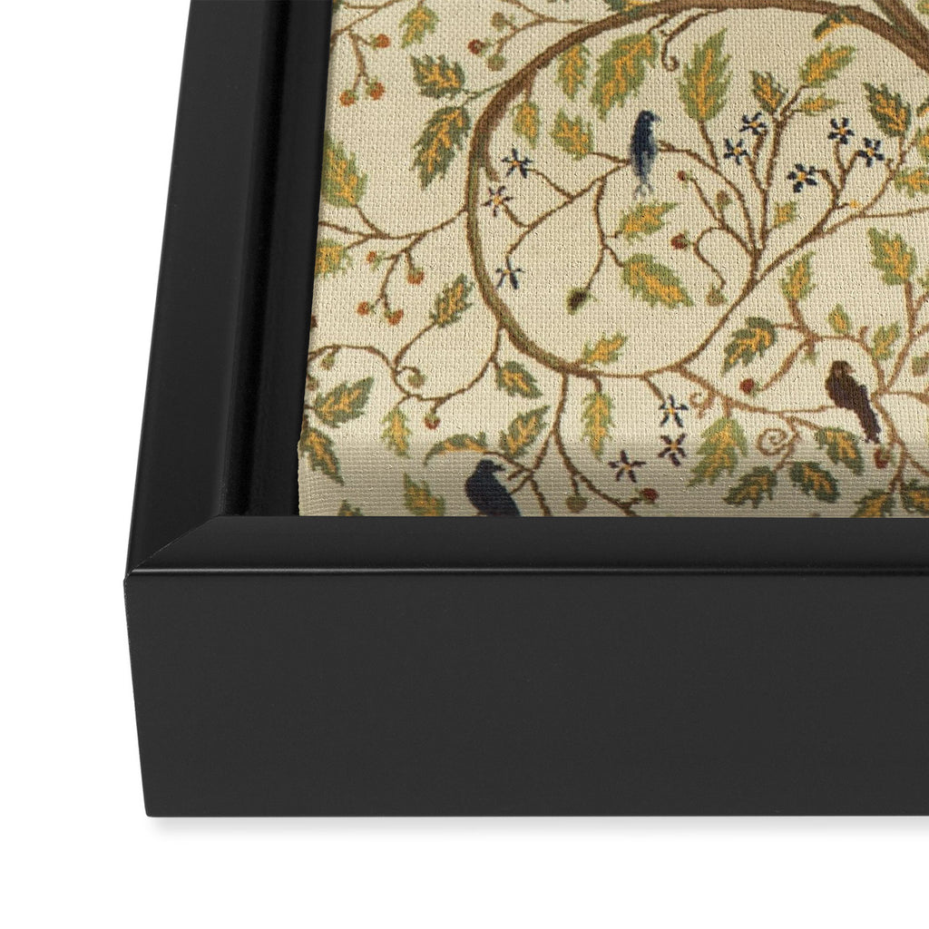 William Morris Antique Tree of Life Framed Canvas Print Gallery Image 3