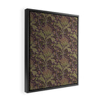 William Morris Artichoke Pimpernel Vintage Pattern Framed Canvas Print Gallery Image 2