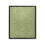 William Morris Bird and Pomegranate Green Parchment Framed Canvas Print Gallery Image 8
