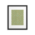 William Morris Bird and Pomegranate Green Parchment Framed Art Print Gallery Image 6