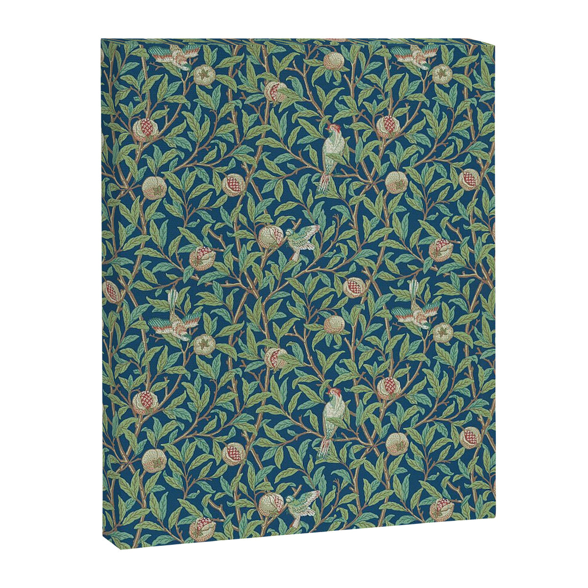 William Morris Bird and Pomegranate Blue Sage Canvas Print Gallery Image 8