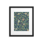 William Morris Bird and Pomegranate Detail Blue Sage Framed Art Print Gallery Image 6