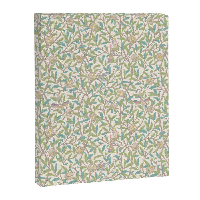 William Morris Bird and Pomegranate Pearl Jade Canvas Print Gallery Image 1