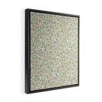 William Morris Bird and Pomegranate Pearl Jade Framed Canvas Print Gallery Image 2