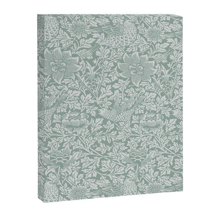 William Morris Bird & Anemone Powder Blue Canvas Print Gallery Image 1