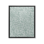 William Morris Bird & Anemone Powder Blue Framed Canvas Print Gallery Image 8