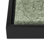 William Morris Bird & Anemone Sage Green Framed Canvas Print Gallery Image 3