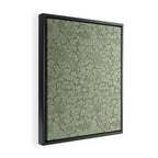 William Morris Bird & Anemone Sage Green Framed Canvas Print Gallery Image 2