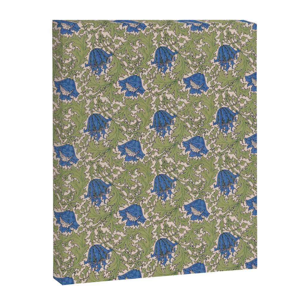 William Morris Blue Anemone  Canvas Print Gallery Image 6