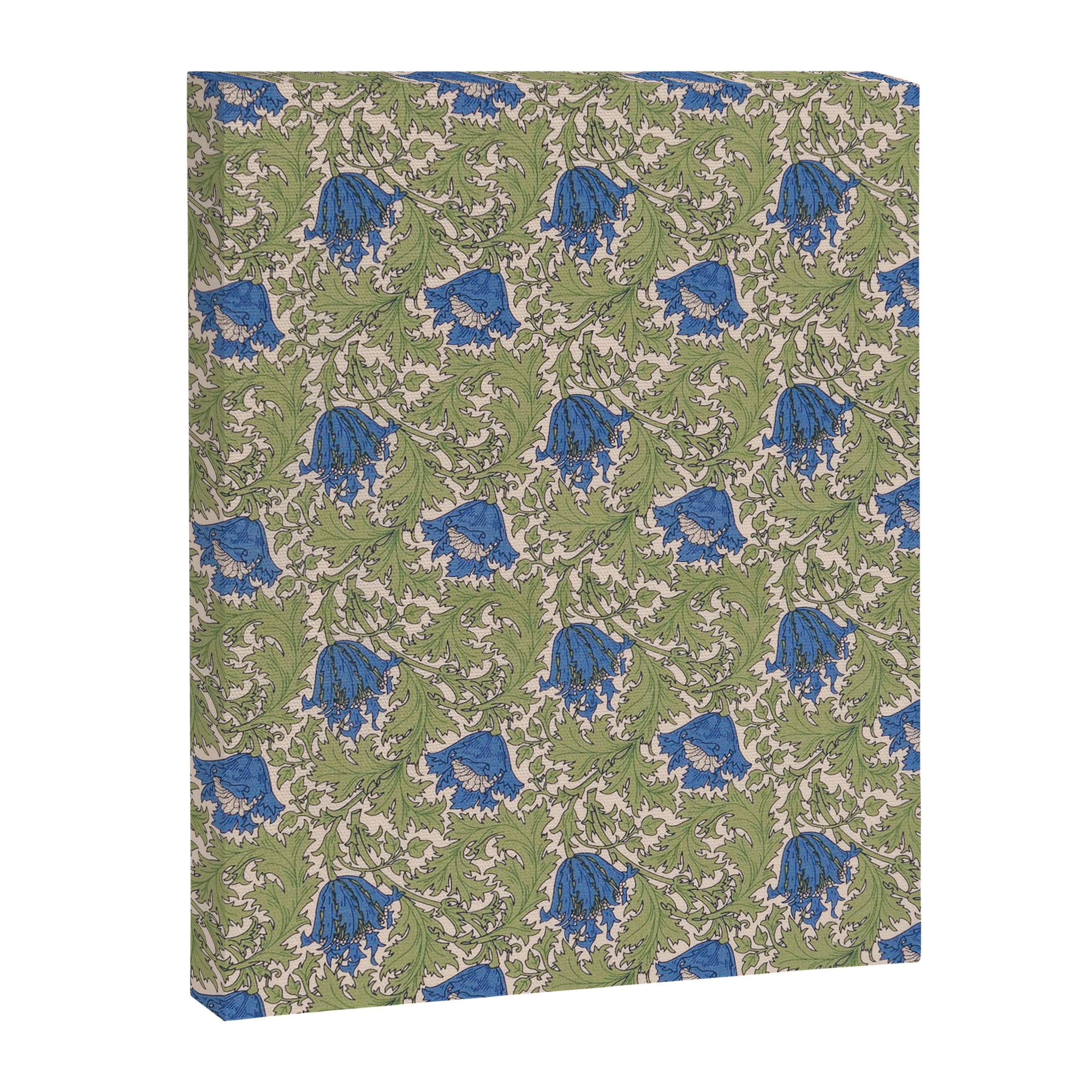 William Morris Blue Anemone  Canvas Print Gallery Image 6