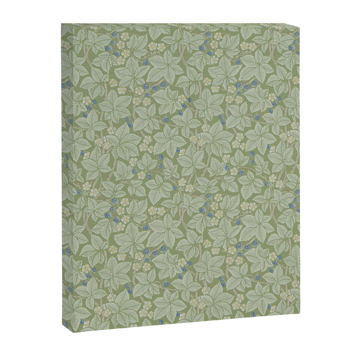 William Morris Bramble Thyme Green Canvas Print Gallery Image 1