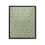 William Morris Bramble Thyme Green Framed Canvas Print Gallery Image 8